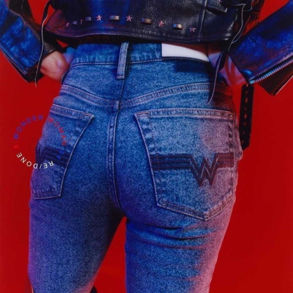 Re/done Denim - 90s High Rise Ankle Crop Jean - Size 25 - 80s Retro Indigo